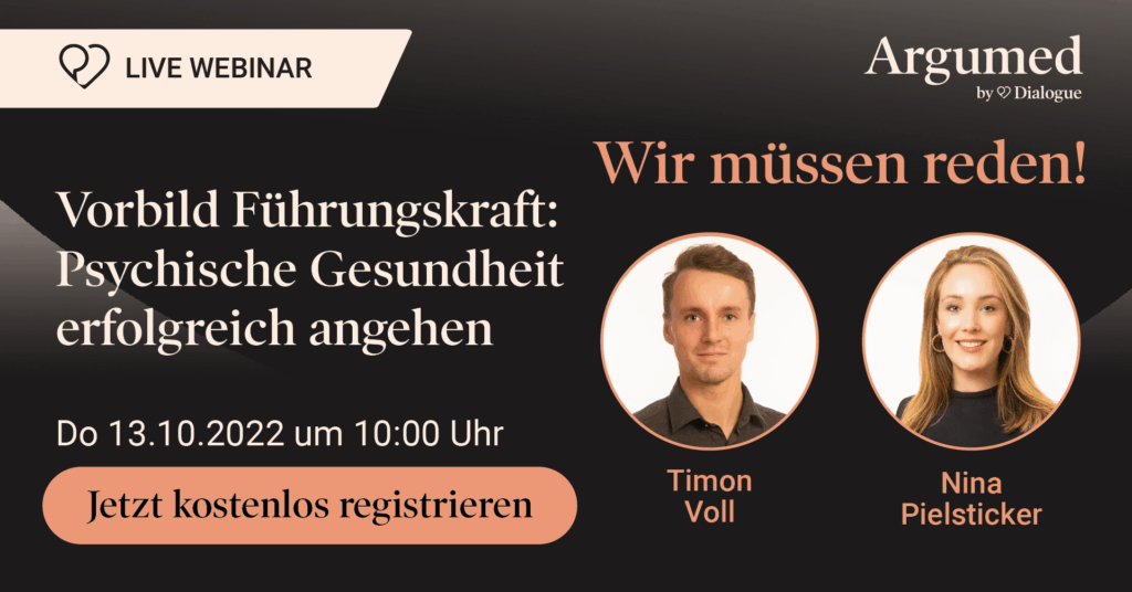 Mentale Gesundheit Webinar – Jetzt kostenfrei anmelden